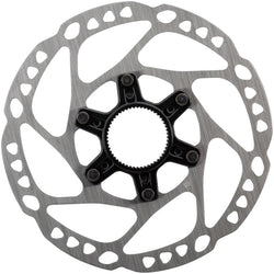 Shimano SM-RT64-S Disc Brake Rotor with External Lockring - 160mm, Center Lock, Silver - Disc Rotor - SM-RT64 Disc Brake Rotor