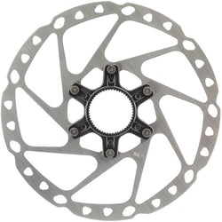 Shimano SM-RT64-M Disc Brake Rotor with External Lockring - 180mm, Center Lock, Silver - Disc Rotor - SM-RT64 Disc Brake Rotor