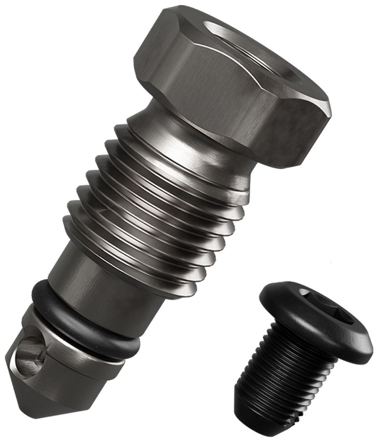 Magura Gustav Pro Brake Caliper Bleeder Valve - Includes Luer Plug MPN: 2703062 Disc Caliper Part Gustav Pro Disc Brake Bleeder Valve Parts