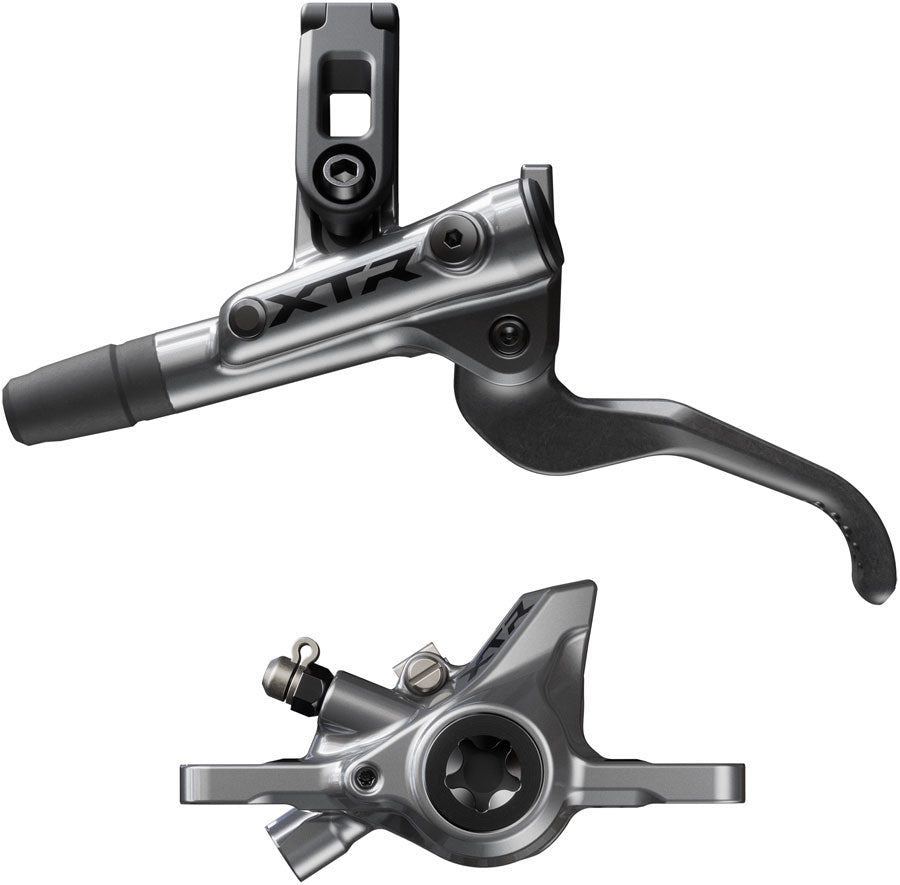 Shimano XTR M9200 XC Disc Brake and Lever - Left/Front,  Post Mount, 2-Piston Caliper, SM-BH90-SS Hose, Metal Pads, Gray MPN: IM92001JLFPMA100 UPC: 192790748917 Disc Brake & Lever XTR M9200 XC Disc Brake and Lever