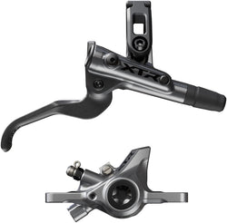 Shimano XTR M9200 XC Disc Brake and Lever - Right/Rear, Post Mount, 2-Piston Caliper, SM-BH90-SS Hose, Metal Pads, Gray MPN: IM92001JRRXMA170 UPC: 192790748900 Disc Brake & Lever XTR M9200 XC Disc Brake and Lever