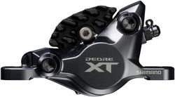 Shimano Deore XT BR-M8200 XC Disc Brake Caliper - Front or Rear, Post Mount, 2-Piston, Includes J04C-MF Finned Metal MPN: IBRM8200MPMF UPC: 192790749112 Disc Brake Calipers Deore XT BR-M8200 XC Disc Brake Caliper