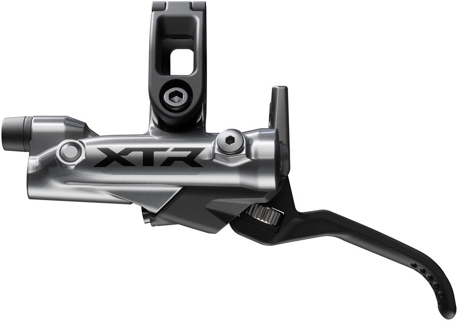 Shimano XTR M9220 Enduro Disc Brake and Lever - Left/Front, Post Mount, 4-Piston Caliper, SM-BH90-SBM Hose, Finned Metal - Disc Brake & Lever - XTR M9220 Enduro Disc Brake and Lever