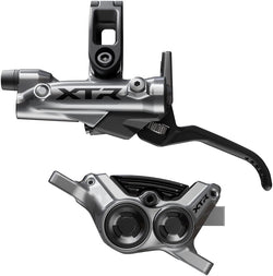 Shimano XTR M9220 Enduro Disc Brake and Lever - Left/Front, Post Mount, 4-Piston Caliper, SM-BH90-SBM Hose, Finned Metal MPN: IM92201JLFPNA100 UPC: 192790748948 Disc Brake & Lever XTR M9220 Enduro Disc Brake and Lever