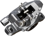 Shimano XTR BR-M9200 XC Disc Brake Caliper - Front or Rear, Post Mount, 2-Piston, Includes K04TI Metal Pads - Disc Brake Calipers - XTR BR-M9200 XC Disc Brake Caliper