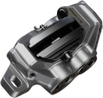 Shimano XTR BR-M9220 Enduro Disc Brake Caliper - Front or Rear, Post Mount, 4-Piston, Includes P04C-MF Finned Metal Pads - Disc Brake Calipers - XTR BR-M9220 Enduro Disc Brake Caliper