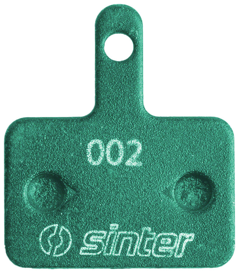 Sinter Green s2032 Compound Organic Disc Brake Pads - Shimano B Type, Sinter Type 002, One Pair MPN: 73-002-063-7 Disc Brake Pad Green s2032 Compound Organic Disc Brake Pads