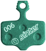 Sinter Green s2032 Compound Organic Disc Brake Pads - Avid/SRAM, Sinter Type 006, One Pair MPN: 73-006-063-7 Disc Brake Pad Green s2032 Compound Organic Disc Brake Pads
