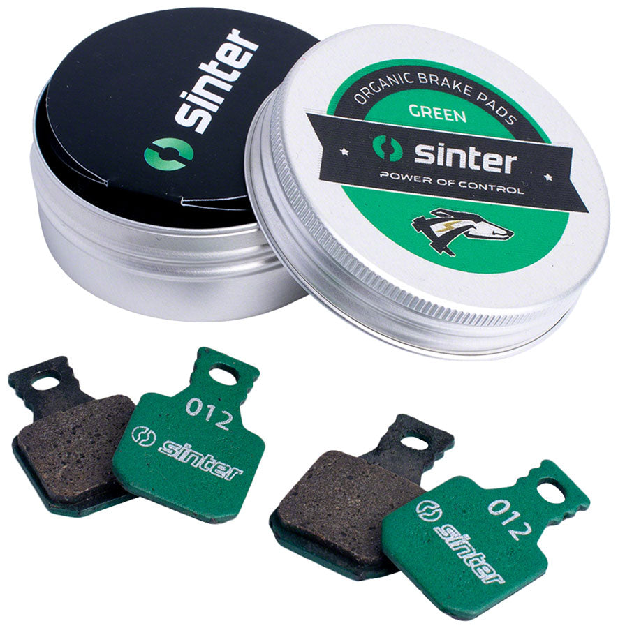 Sinter Green s2032 Compound Organic Disc Brake Pads - Magura, Sinter Type 012, One Pair MPN: 73-012-063-7 Disc Brake Pad Green s2032 Compound Organic Disc Brake Pads