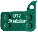 Sinter Green s2032 Compound Organic Disc Brake Pads - SRAM, Sinter Type 017, One Pair MPN: 73-017-063-7 Disc Brake Pad Green s2032 Compound Organic Disc Brake Pads
