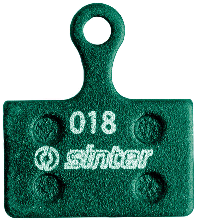 Sinter Green s2032 Compound Organic Disc Brake Pads - Shimano Type K, Sinter Type 018, One Pair MPN: 73-018-063-7 Disc Brake Pad Green s2032 Compound Organic Disc Brake Pads