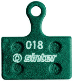 Sinter Green s2032 Compound Organic Disc Brake Pads - Shimano Type K, Sinter Type 018, One Pair MPN: 73-018-063-7 Disc Brake Pad Green s2032 Compound Organic Disc Brake Pads