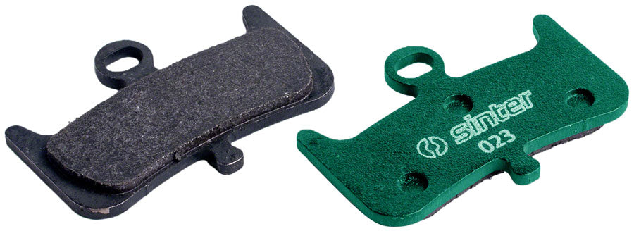 Sinter Green s2032 Compound Organic Disc Brake Pads - Hayes, Sinter Type 023, One Pair - Disc Brake Pad - Green s2032 Compound Organic Disc Brake Pads