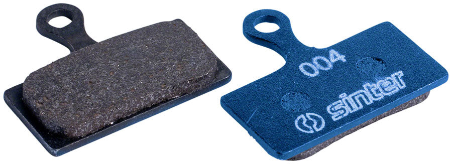Sinter Blue s530 Compound Organic Disc Brake Pads - Shimano G Type, Sinter Type 004, One Pair - Disc Brake Pad - Blue s530 Compound Organic Disc Brake Pads