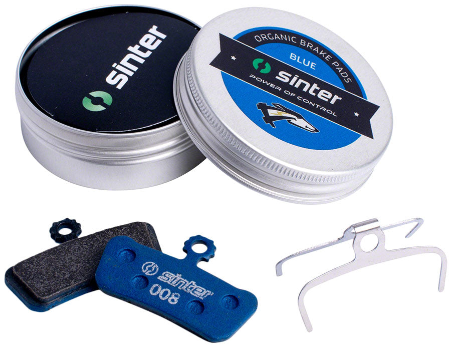 Sinter Blue s530 Compound Organic Disc Brake Pads -  Avid/SRAM, Sinter Type 008, One Pair MPN: 73-008-034-7 Disc Brake Pad Blue s530 Compound Organic Disc Brake Pads