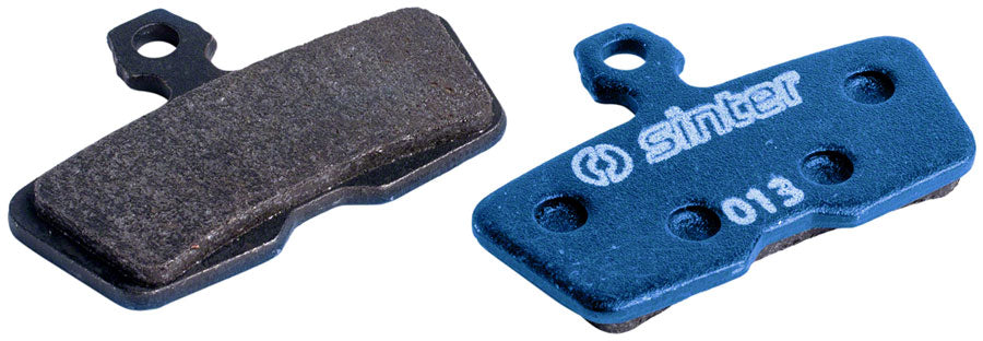 Sinter Blue s530 Compound Organic Disc Brake Pads -  Avid/SRAM, Sinter Type 013, One Pair - Disc Brake Pad - Blue s530 Compound Organic Disc Brake Pads