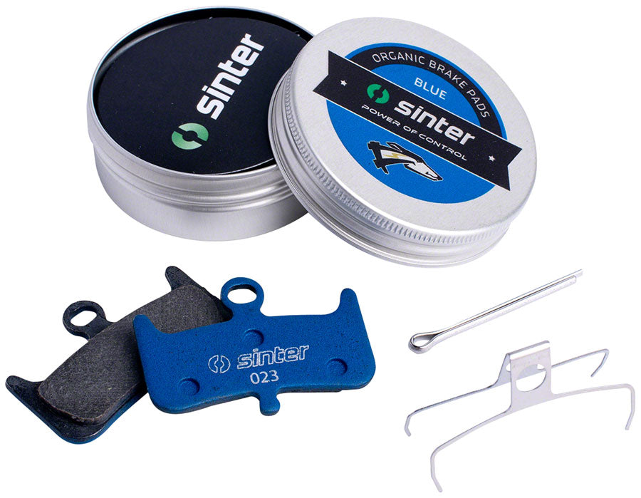 Sinter Blue s530 Compound Organic Disc Brake Pads - Hayes, Sinter Type 023, One Pair MPN: 73-023-034-7 Disc Brake Pad Blue s530 Compound Organic Disc Brake Pads