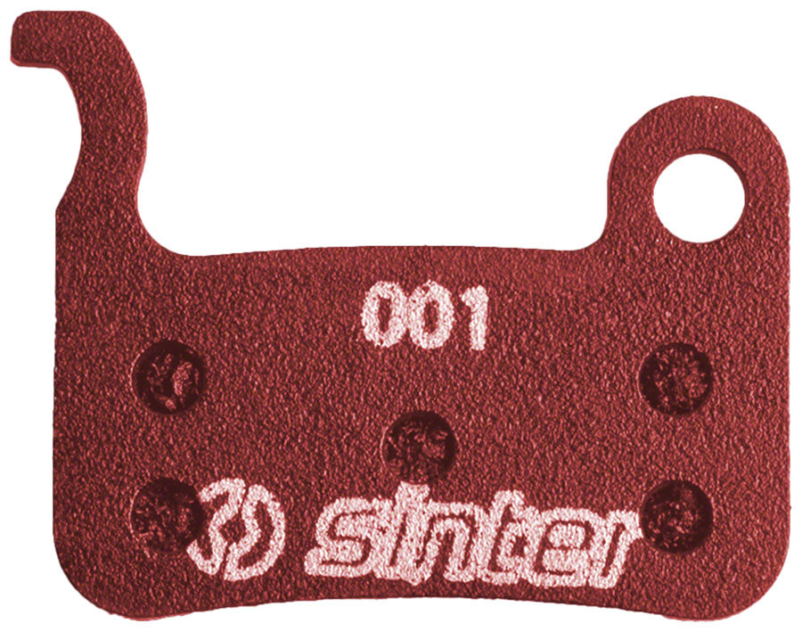 Sinter Red s514 Compound Organic Disc Brake Pads - Shimano A Type, Sinter Type 001, One Pair MPN: 73-001-041-0 Disc Brake Pad Red s514 Compound Organic Disc Brake Pads