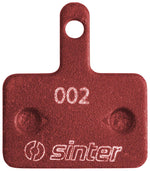 Sinter Red s514 Compound Organic Disc Brake Pads - Shimano B Type, Sinter Type 002, One Pair MPN: 73-002-041-0 Disc Brake Pad Red s514 Compound Organic Disc Brake Pads