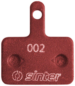 Sinter Red s514 Compound Organic Disc Brake Pads - Shimano B Type, Sinter Type 002, One Pair MPN: 73-002-041-0 Disc Brake Pad Red s514 Compound Organic Disc Brake Pads