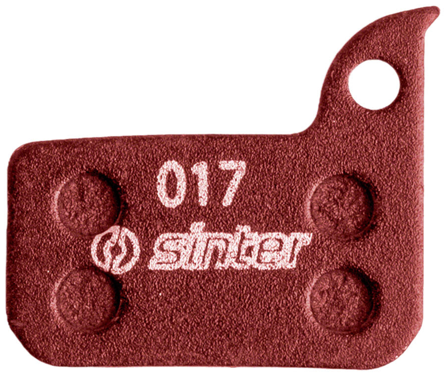 Sinter Red s514 Compound Organic Disc Brake Pads - SRAM, Sinter Type 017, One Pair MPN: 73-017-041-0 Disc Brake Pad Red s514 Compound Organic Disc Brake Pads