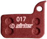 Sinter Red s514 Compound Organic Disc Brake Pads - SRAM, Sinter Type 017, One Pair MPN: 73-017-041-0 Disc Brake Pad Red s514 Compound Organic Disc Brake Pads
