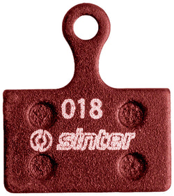 Sinter Red s514 Compound Organic Disc Brake Pads - Shimano Type K, Sinter Type 018, One Pair MPN: 73-018-041-0 Disc Brake Pad Red s514 Compound Organic Disc Brake Pads