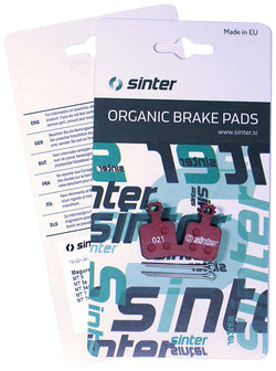Sinter Red s514 Compound Organic Disc Brake Pads - Magura, Sinter Type 021, One Pair - Disc Brake Pad - Red s514 Compound Organic Disc Brake Pads
