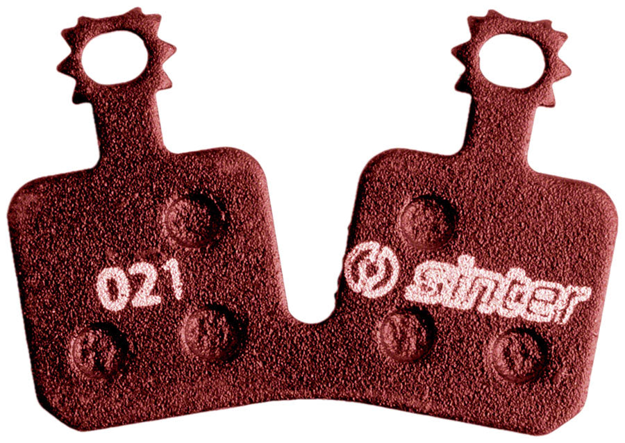 Sinter Red s514 Compound Organic Disc Brake Pads - Magura, Sinter Type 021, One Pair MPN: 73-021-041-0 Disc Brake Pad Red s514 Compound Organic Disc Brake Pads