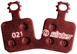 Sinter Red s514 Compound Organic Disc Brake Pads - Magura, Sinter Type 021, One Pair MPN: 73-021-041-0 Disc Brake Pad Red s514 Compound Organic Disc Brake Pads