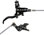 Hope EVO GR4 Disc Brake and Lever Set - Right Hand, Post Mount, 4-Piston, Braided Hydraulic Hose, Black MPN: T4EG4NNBR Disc Brake & Lever EVO GR4 Gravity Disc Brake & Lever Set