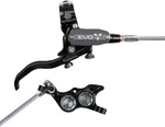 Hope EVO TR4 Disc Brake and Lever Set - Right Hand, Post Mount, 4-Piston, Braided Hydraulic Hose, Black/Smoke MPN: T4ET4NKBR Disc Brake & Lever EVO TR4 Trail Disc Brake & Lever Set