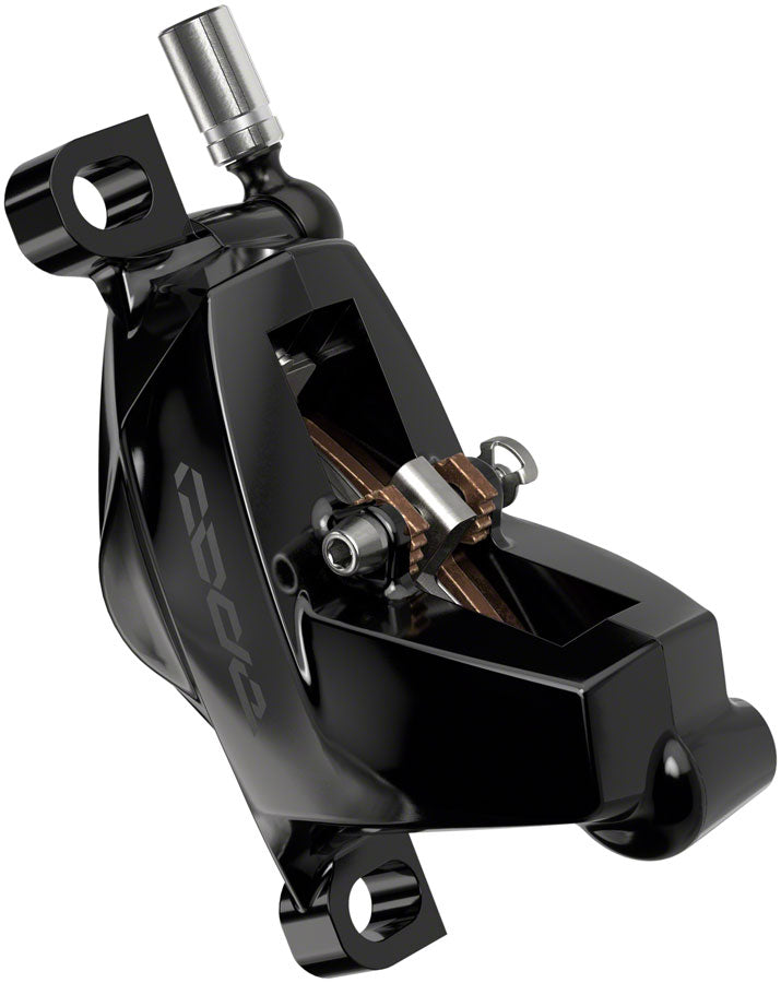 SRAM code silver stealth ブラックブレーキレバーセット SRAM Code Silver Stealth Disc Brake and Lever - Front, Post Mount