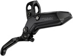 SRAM Level Silver Stealth Disc Brake and Lever - Rear, Post Mount, 2-Piston, Aluminum Lever, SS Hardware, Black, C1 - Disc Brake & Lever - Level Silver Stealth 2-Piston Disc Brake and Lever