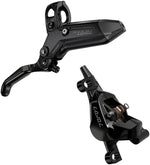 SRAM Level Silver Stealth Disc Brake and Lever - Rear, Post Mount, 2-Piston, Aluminum Lever, SS Hardware, Black, C1 MPN: 00.5018.232.001 UPC: 710845890437 Disc Brake & Lever Level Silver Stealth 2-Piston Disc Brake and Lever