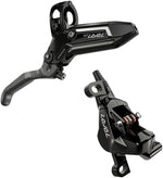 SRAM Level Ultimate Stealth Disc Brake and Lever - Front, Post Mount, 2-Piston, Carbon Lever, Titanium Hardware, Gloss MPN: 00.5018.196.000 UPC: 710845872327 Disc Brake & Lever Level Ultimate Stealth 2-Piston Disc Brake and Lever