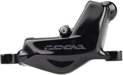 SRAM Code Silver Stealth Disc Brake Caliper Assembly - Front/Rear, Post Mount, 4-Piston, Black, C1 - Disc Brake Calipers - Code Stealth Series Disc Brake Calipers