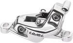 SRAM Level Ultimate Stealth Disc Brake Caliper Assembly - Front/Rear, Post Mount, 4-Piston, Silver, C1 - Disc Brake Calipers - Level Stealth Series Disc Brake Calipers