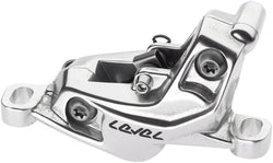 SRAM Level Ultimate Stealth Disc Brake Caliper Assembly - Front/Rear, Post Mount, 4-Piston, Silver, C1 - Disc Brake Calipers - Level Stealth Series Disc Brake Calipers