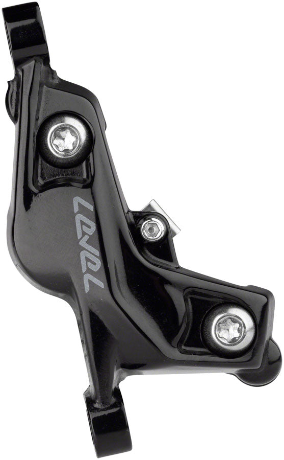 SRAM Level Silver Stealth Disc Brake Caliper Assembly - Front/Rear, Post Mount, 4-Piston, Black, C1 MPN: 11.5018.056.019 UPC: 710845891380 Disc Brake Calipers Level Stealth Series Disc Brake Calipers