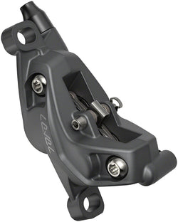 SRAM Level Bronze Stealth Disc Brake and Lever - Rear, Post Mount, 4-Piston, Aluminum Lever, SS Hardware, Dark Polar, C1 - Disc Brake & Lever - Level Bronze Stealth 4-Piston Disc Brake and Lever