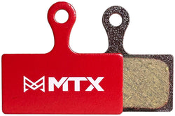 MTX Red Label RACE Disc Brake Pads - Ceramic/Kevlar Compound, Shimano XT / XTR / SLX, 2-Piston, Single Set MPN: RL121 UPC: 850044117246 Disc Brake Pad Red Label RACE Disc Brake Pads