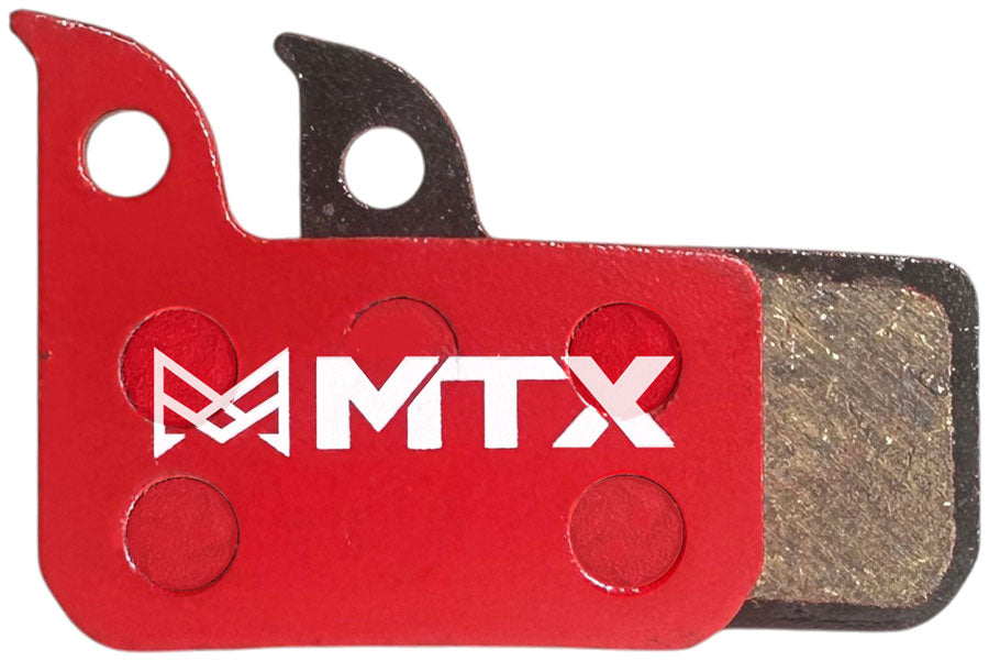 MTX Red Label RACE Disc Brake Pads - Ceramic/Kevlar Compound, SRAM Red / Force AXS / Level ULT, 2-Piston, Single Set