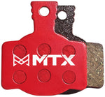 MTX Red Label RACE Disc Brake Pads - Ceramic/Kevlar Compound, Magura MT2 / MT4 / MT6 / MT8, 2-Piston, Single Set MPN: RL195 UPC: 850044117383 Disc Brake Pad Red Label RACE Disc Brake Pads