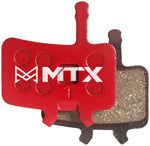 MTX Red Label RACE Disc Brake Pads - Ceramic/Kevlar Compound, Avid BB7 / Juicy, 2-Piston, Single Set MPN: RL210 UPC: 850044117406 Disc Brake Pad Red Label RACE Disc Brake Pads