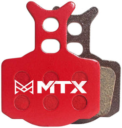 MTX Red Label RACE Disc Brake Pads - Ceramic/Kevlar Compound, Formula Cura, 2-Piston, Single Set MPN: RL250 UPC: 850044117444 Disc Brake Pad Red Label RACE Disc Brake Pads