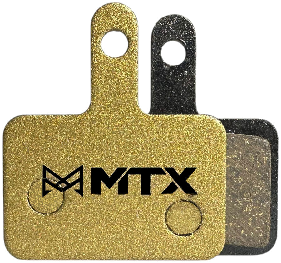 MTX Gold Label HD Disc Brake Pads - Ceramic/Kevlar Compound, Shimano Deore, 2-Piston, Single Set MPN: GL111 UPC: 850044117000 Disc Brake Pad Gold Label HD Disc Brake Pads