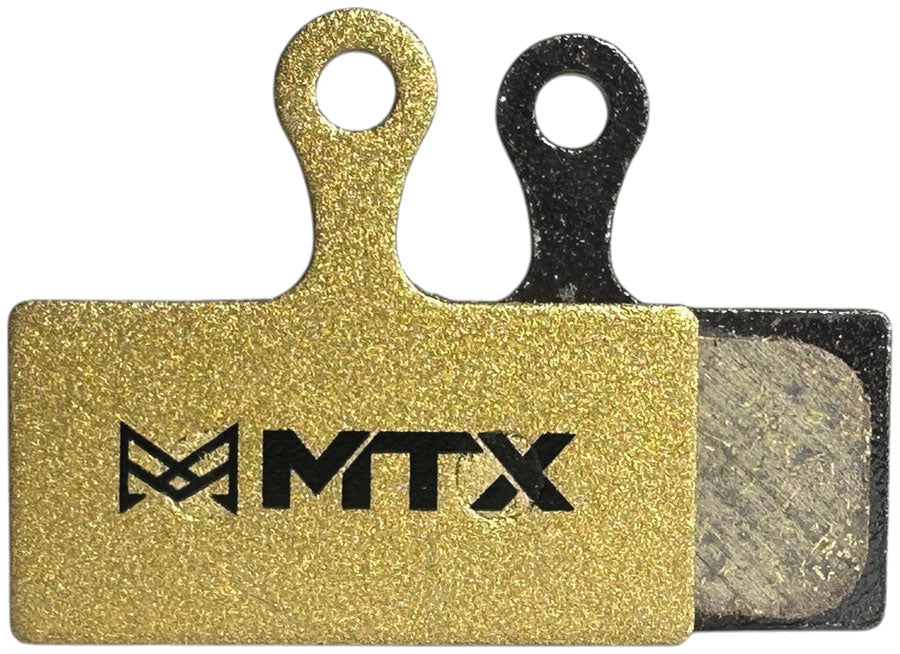 MTX Gold Label HD Disc Brake Pads - Ceramic/Kevlar Compound, Shimano XT / XTR / SLX, 2-Piston, Single Set MPN: GL121 UPC: 850044117024 Disc Brake Pad Gold Label HD Disc Brake Pads