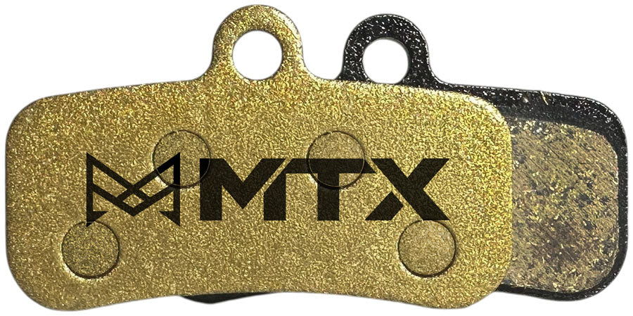 MTX Gold Label HD Disc Brake Pads - Ceramic/Kevlar Compound, Shimano and TRP MTB, 4-Piston, Single Set MPN: GL131 UPC: 850044117048 Disc Brake Pad Gold Label HD Disc Brake Pads