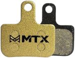 MTX Gold Label HD Disc Brake Pads - Ceramic/Kevlar Compound, SRAM Level / Red / Rival AXS / Force, 2-Piston, Single Set MPN: GL160 UPC: 850044117086 Disc Brake Pad Gold Label HD Disc Brake Pads